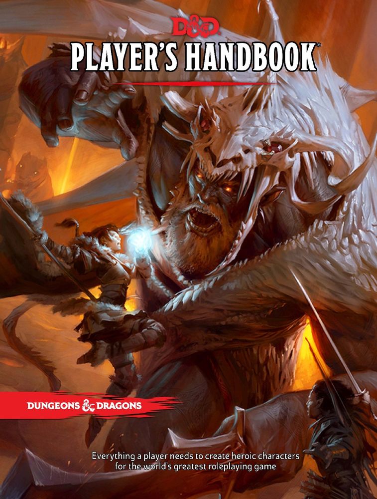 Official Dungeons and Dragons 5th Edition Player's Handbook