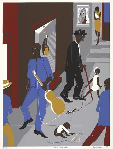 Harlem Street Scene