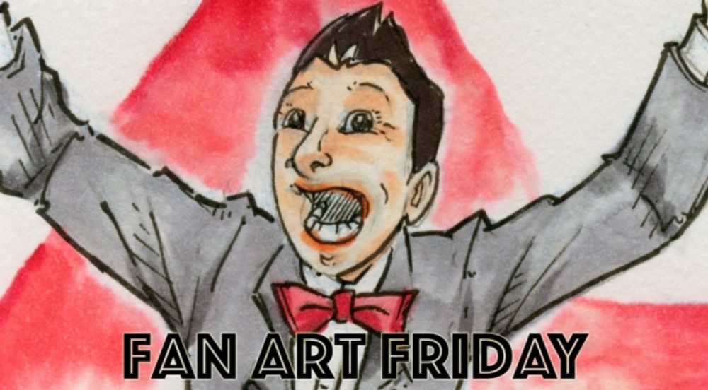 Pee-Wee Herman – Fan Art Friday 9/29/23