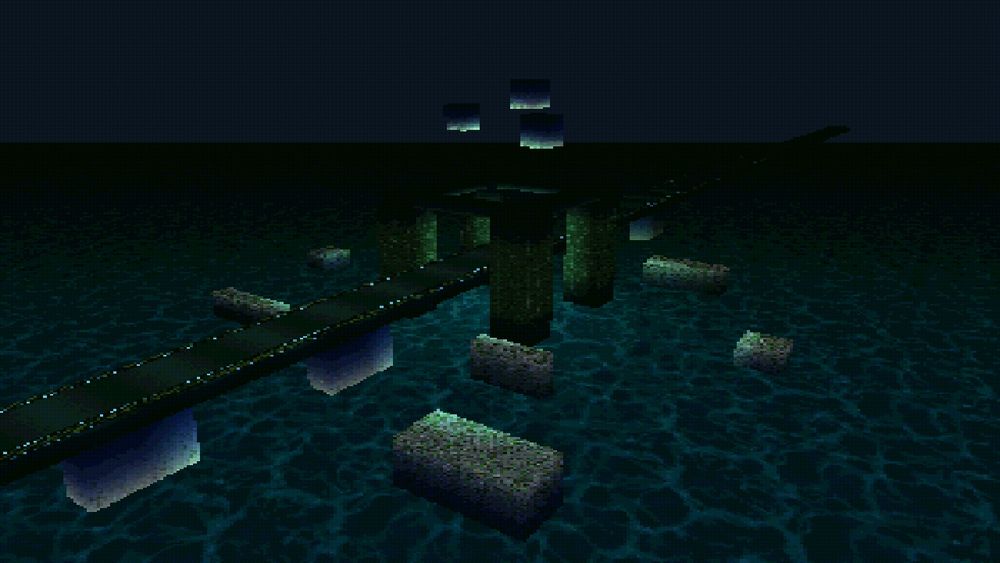 An abandoned Oil Rig Station found along the highway that stretches across the Ocean Sector.