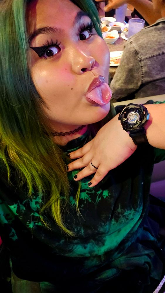 Me 4 years on hrt in my regular outfit :3