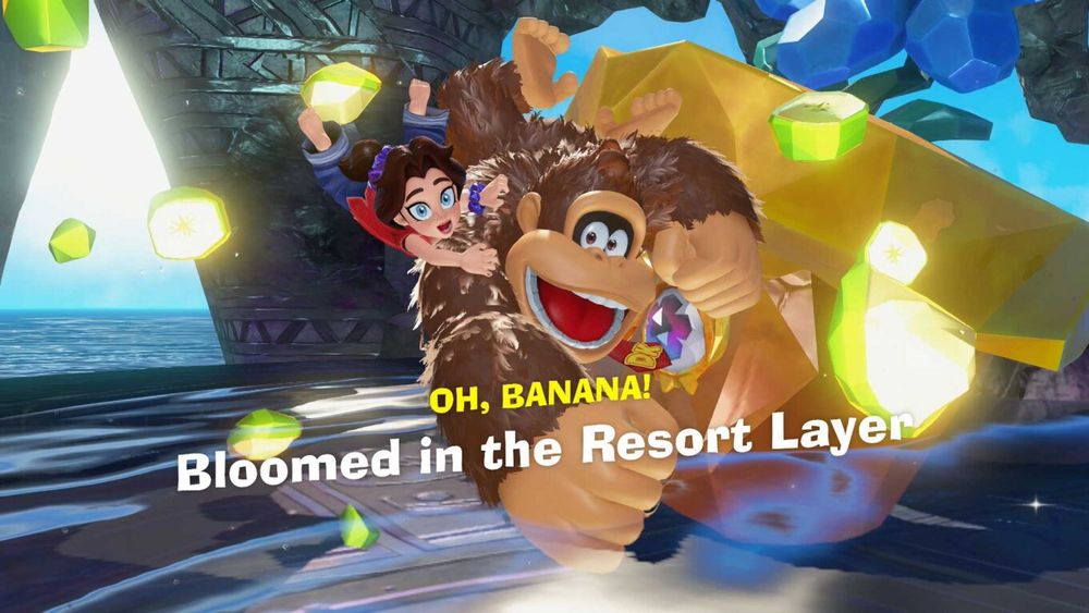 OH, BANANA!
Bloomed in the Resort Layer
Screenshot fra Donkey Kong Bananza