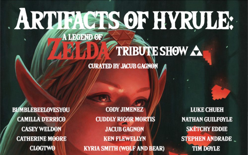 "Artifacts of Hyrule" Art Show Set To Pay Tribute To Zelda in the Heart of Los Angeles - Zelda Dunge...