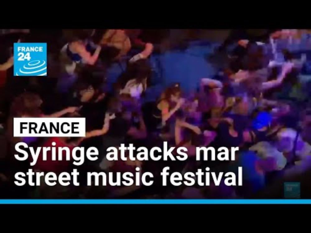 Wave of syringe attacks mar France's street music festival • FRANCE 24 English