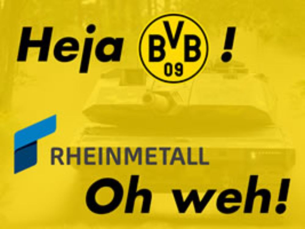 VfL Bochum/Vonovia ist schon schmerzhafter Fußballkapitalismus - BVB/Rheinmetall ist die Zeitenwende auch im Fußball » LabourNet Germany