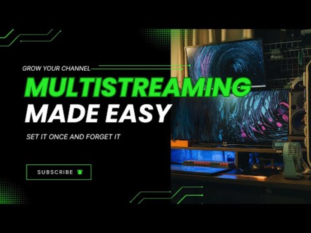Stream to Twitch AND YouTube at the Same Time (The Easy Way!)