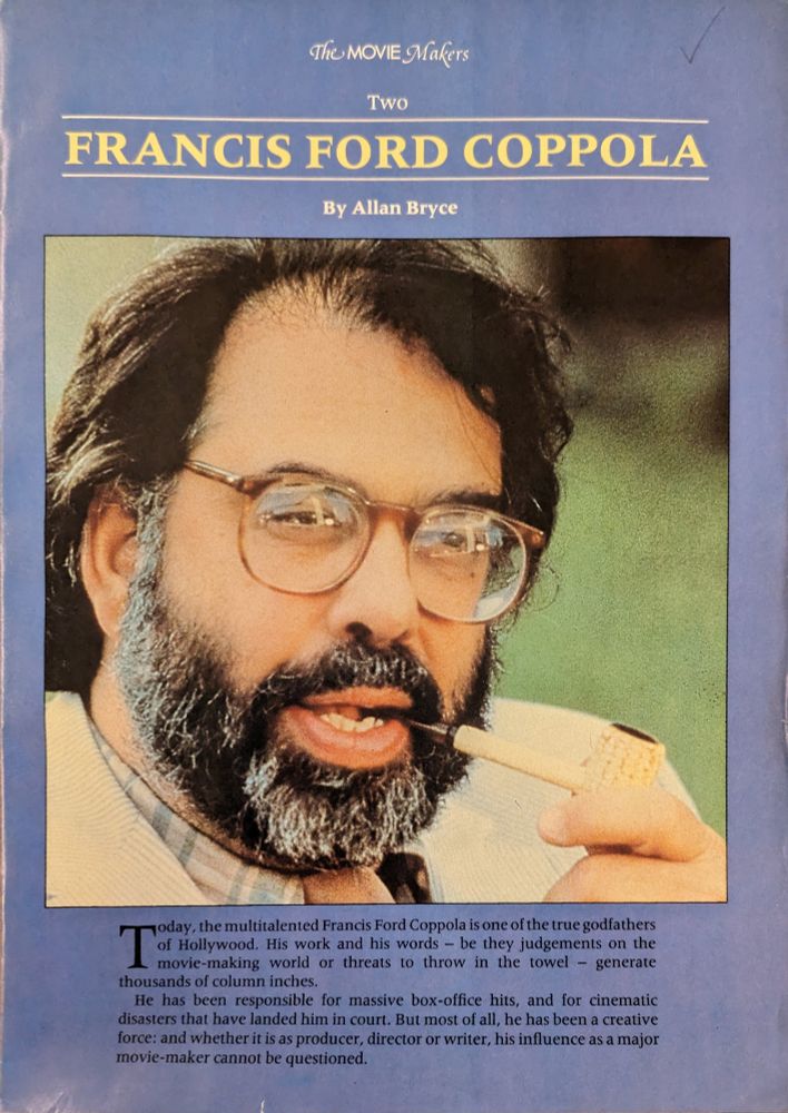 The Movie Makers Two

Francis Ford Coppola