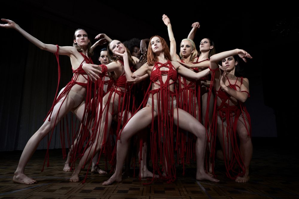 The dance company that's center stage for the horror movie Suspira.