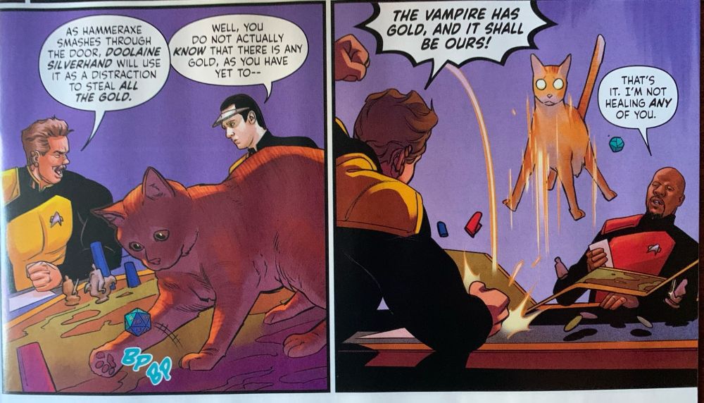 Data still running the campaign despite Shax being a terror of a rogue lol