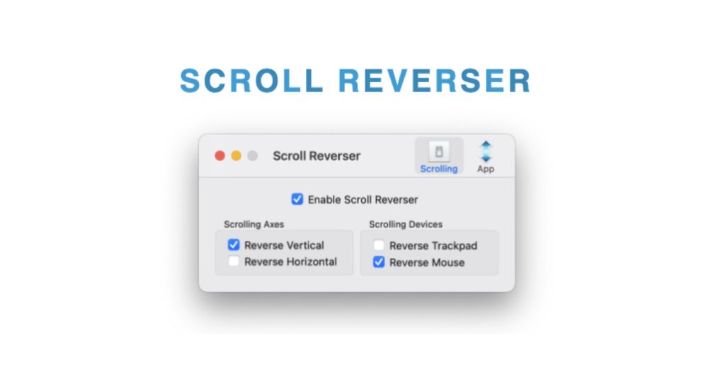 Scroll Reverser