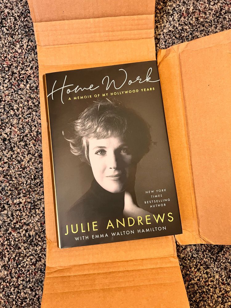 The book “Home Work: A Memoir of My Hollywood Years” by Julie Andrews with Emma Walton Hamilton