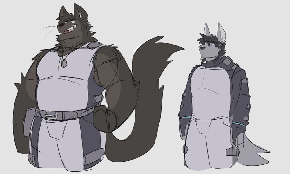 Marquis and Zenith, during the beginning of the story.