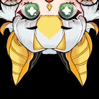 yam peeking her head out from above the screen