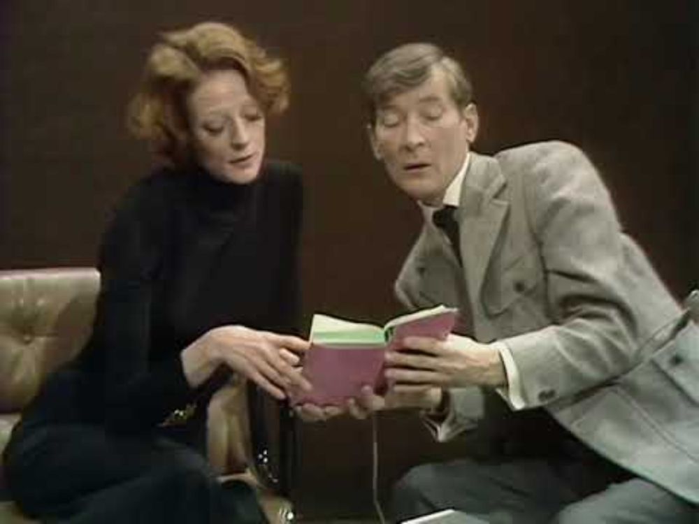 Maggie Smith & Kenneth Williams read Betjeman's "Death in Leamington"