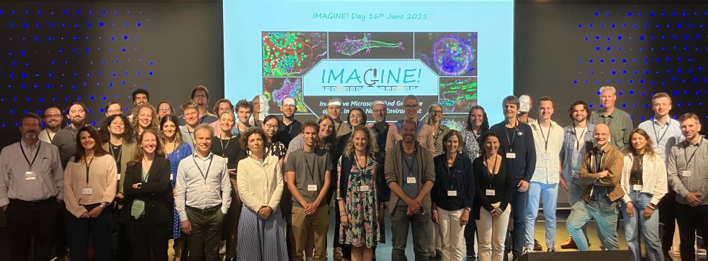 Group photo (16 June 2025) IMAGINE! Day with the consortium and scientific advisory board (keynote speakers of the conference)