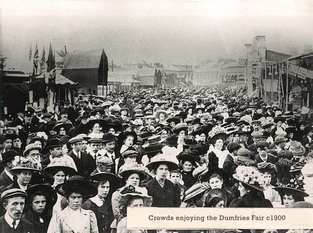 Archive Image of Dumfries Rood Fair, c1900.