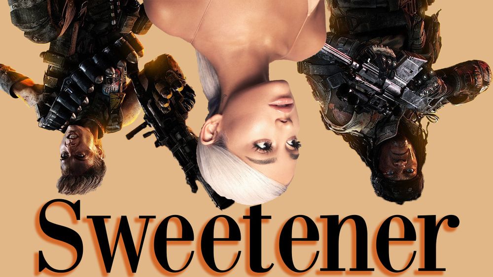 Ariana Grande Sweetener ft. Black Ops 4 specialists 