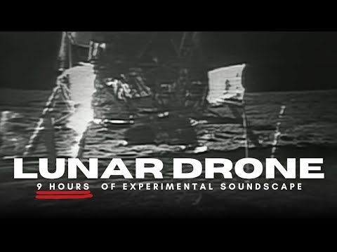 9 Hours of Ambient Moon Walk - Experimental Bowed Guitar Drone