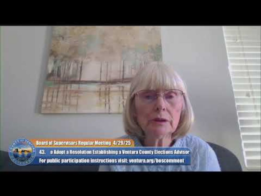 Board of Supervisors Meeting - April 29, 2025