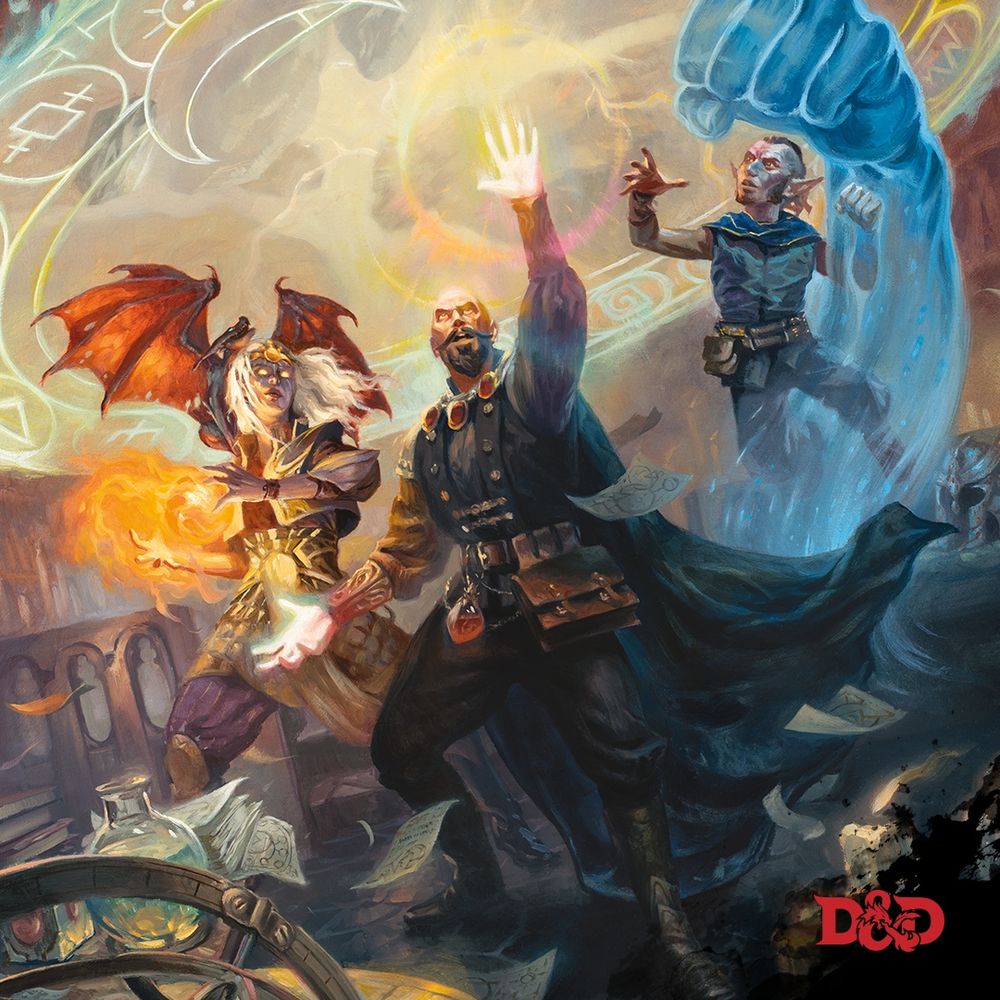 Mordenkainen and allies gather to face a looming threat.