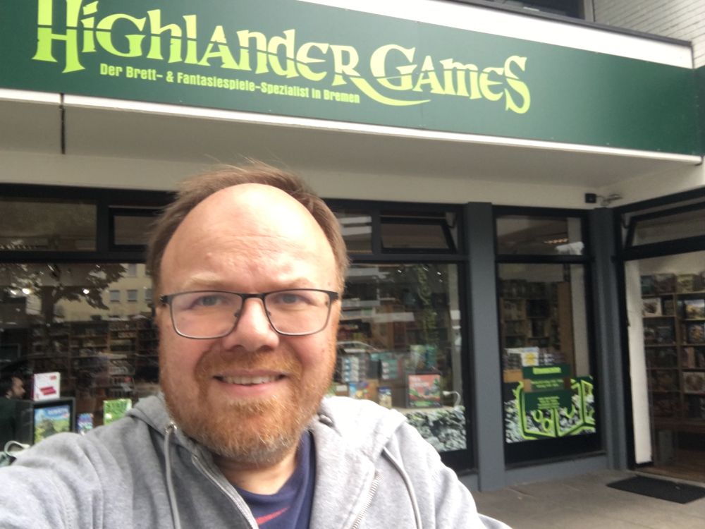 Me in front of Highlander Games