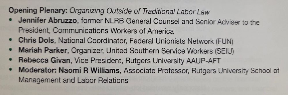 Plenary panel. 