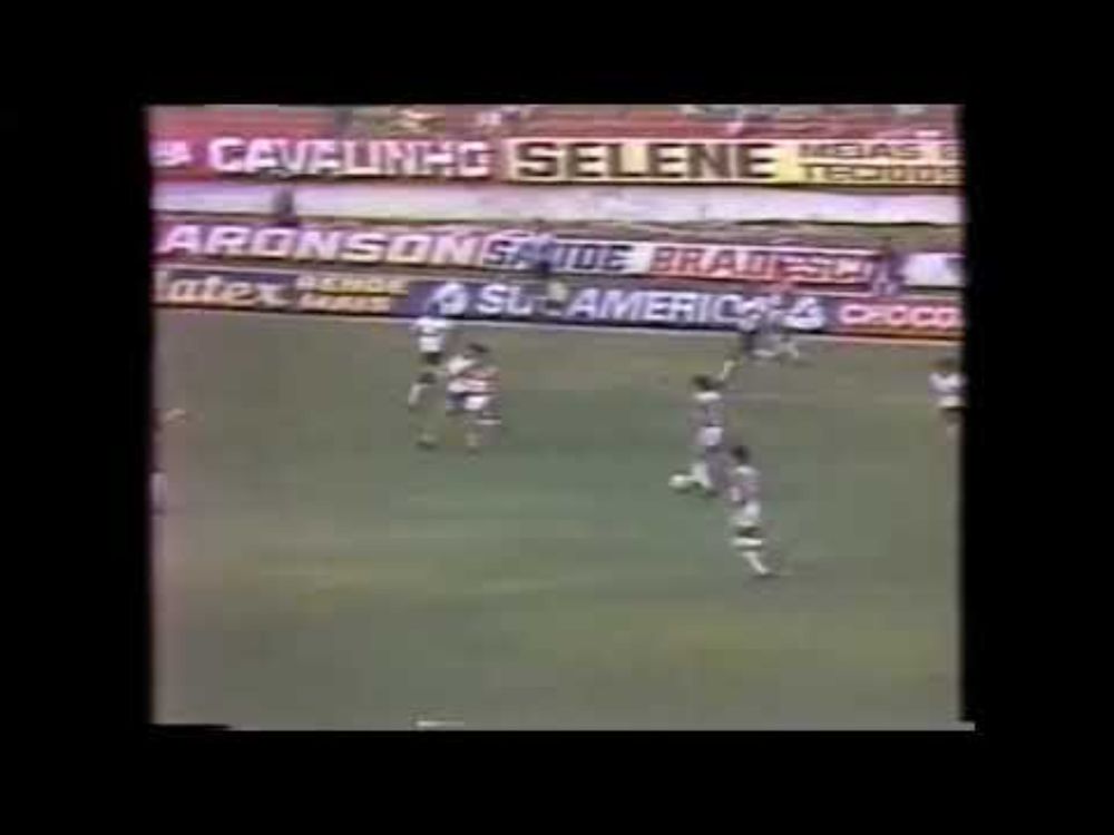 🔴São Paulo 1x0 Corinthians 1°gol narrado por José Silvério na Bandeirantes 1985 [COM IMAGENS]