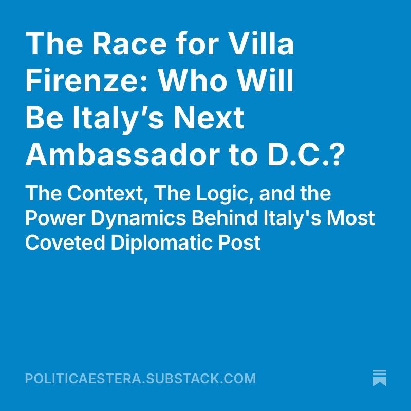 The first 'Deep Dive' of Politica Estera addresses the hottest topic currently dominating discourse in Rome and its surroundings 