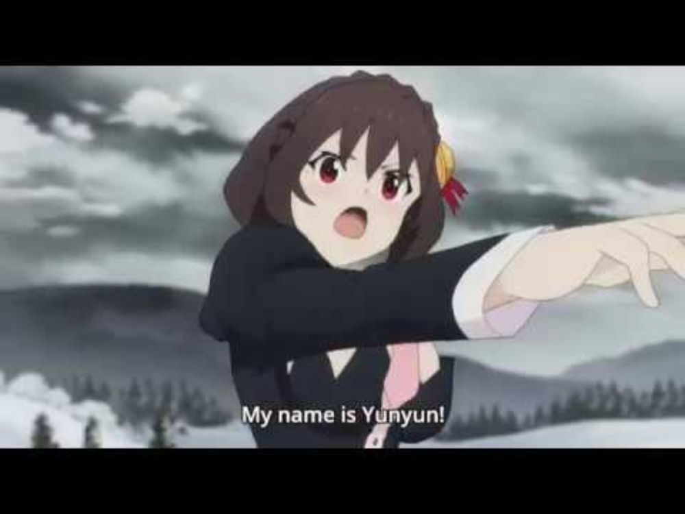 Yunyun Chuuni Pose | Kono Subarashii Sekai ni Shukufuku wo! 2