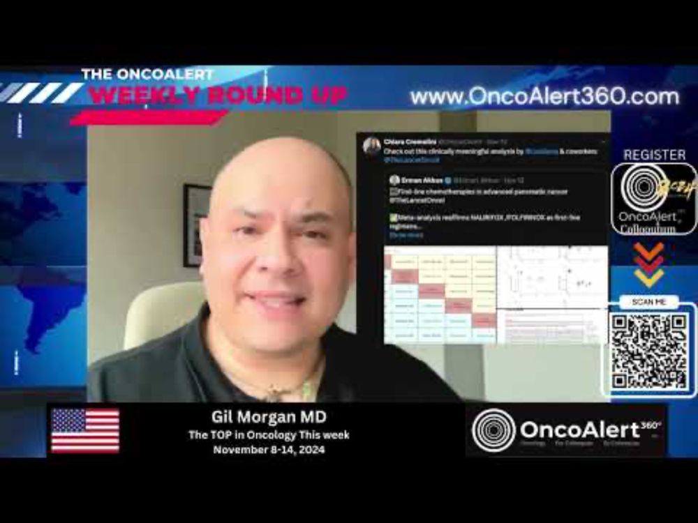 The OncoAlert 🚨Weekly RoundUp Covering September November 8-14, 2024