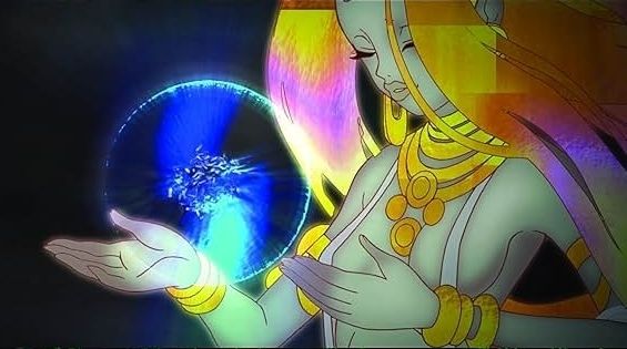 The godlike being from The Animatrix: The Second Renaissance