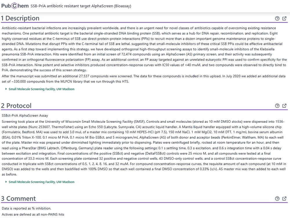 SSB-PriA antibiotic resistant target AlphaScreen