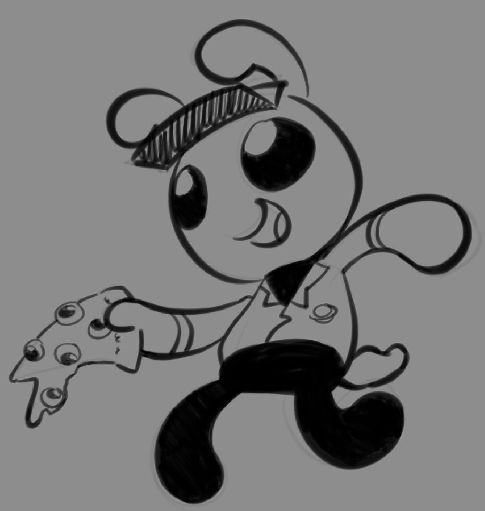 elliot alien skin again but simplified and he has a little tail