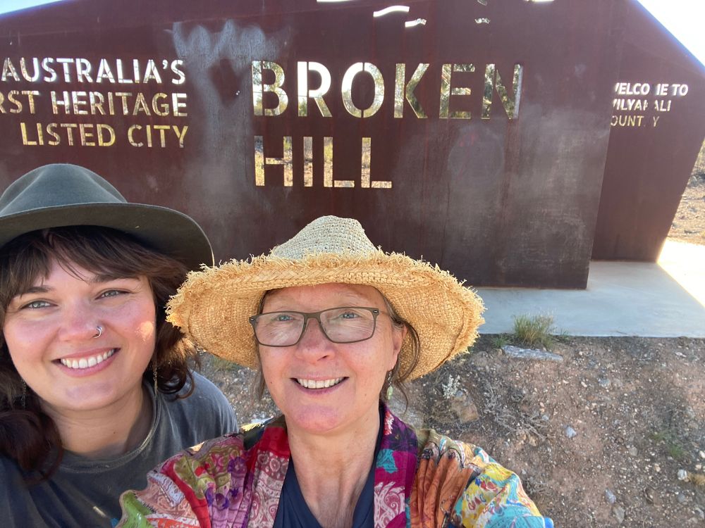 Delphina and me at BH 