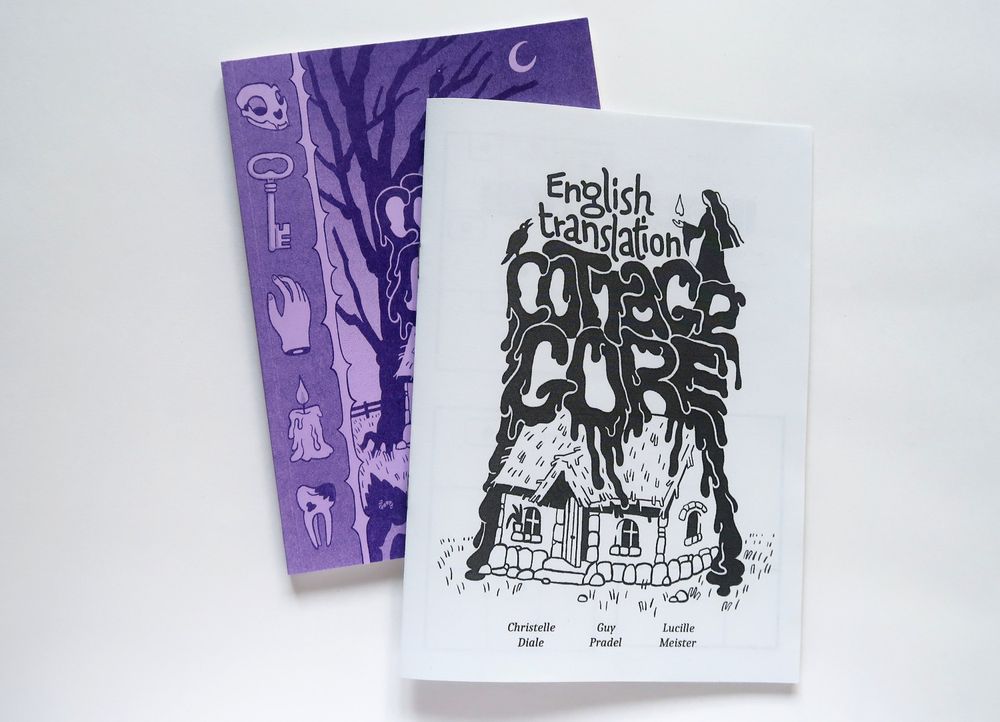 The printed translation booklet.