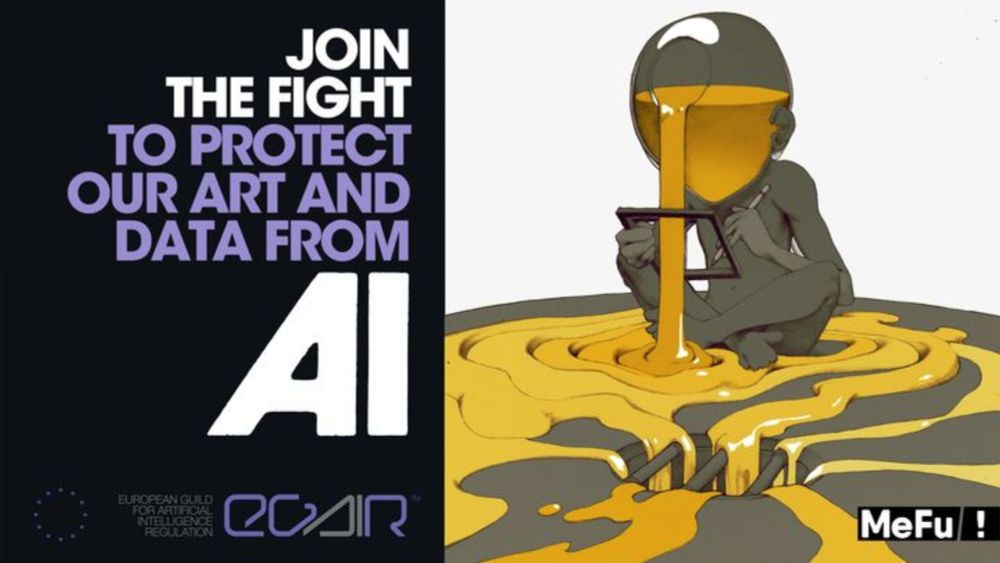 Help protect our art and data from AI companies, organized by Francesco Archidiacono