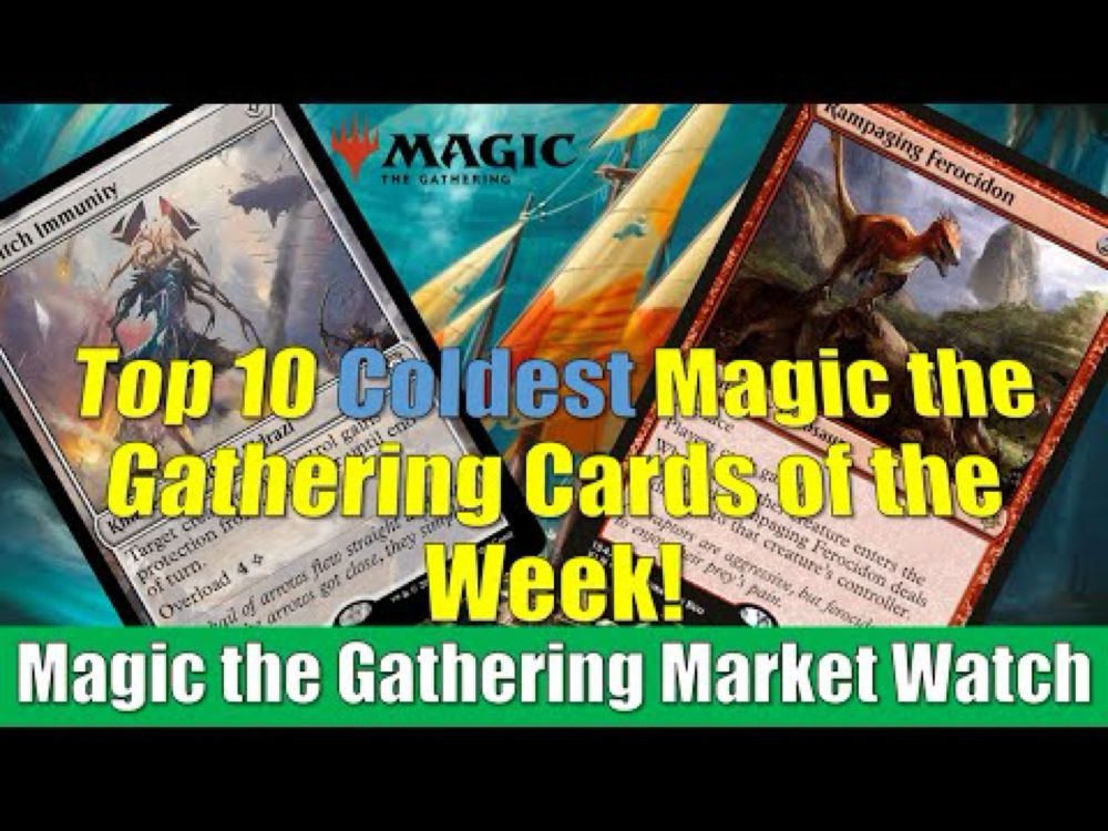 Top 10 Coldest Magic the Gathering Cards of the Week: Rampaging Ferocidon and More