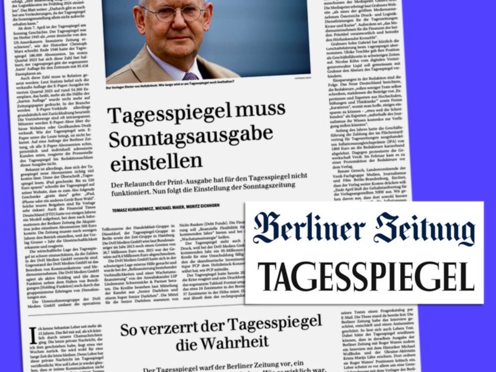 „Berliner Zeitung“ verbeißt sich in „Tagesspiegel“ | Übermedien