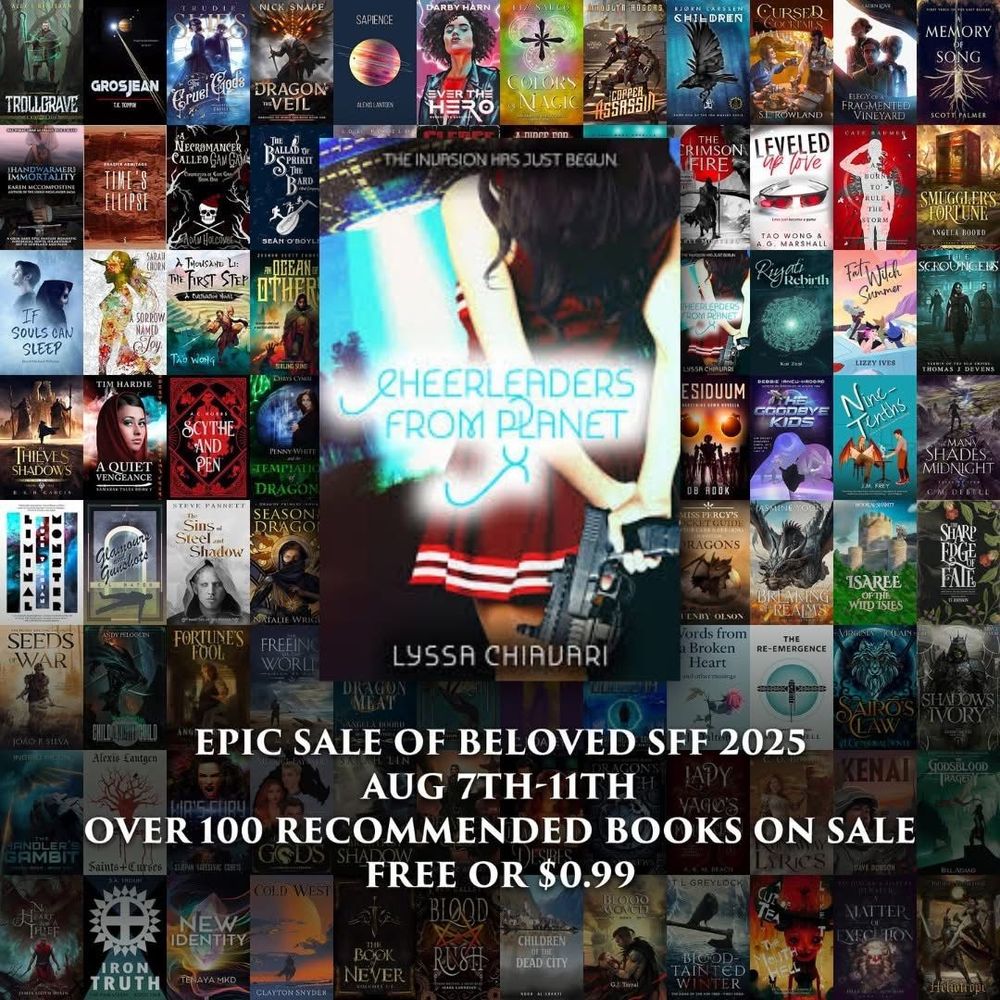The Epic Sale of Beloved SFF is back for its sixth year, and the sale this year is bigger than ever! There are over a HUNDRED fantastic recommended books on sale for just $0.99 each from Aug 7-11th 2025, each with a brief recommendation so you know why it's awesome. And if you look closely, you might spot a freebie here or there, as well as many additional books the authors decided to offer up for a discounted price!