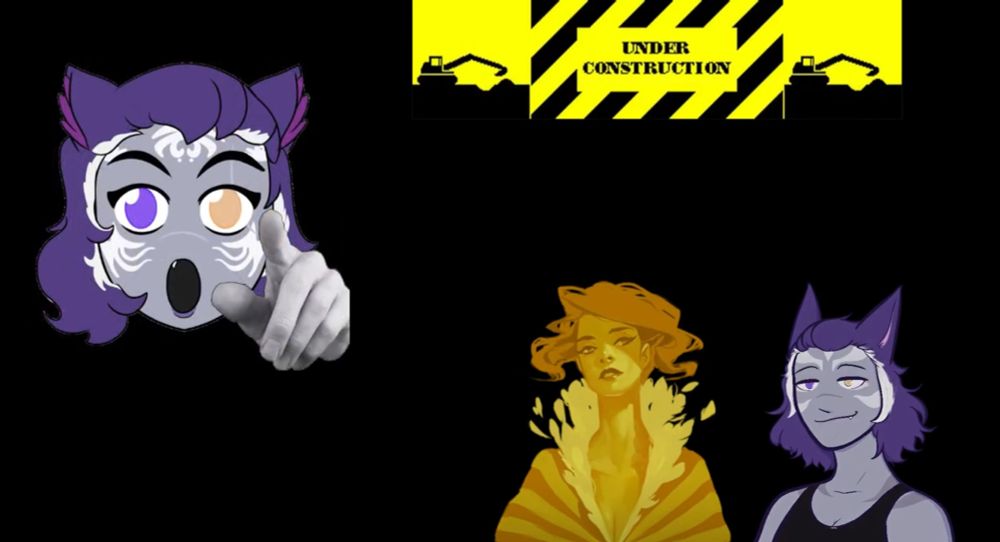 rey and i in our old forms. the stream used to just look like this