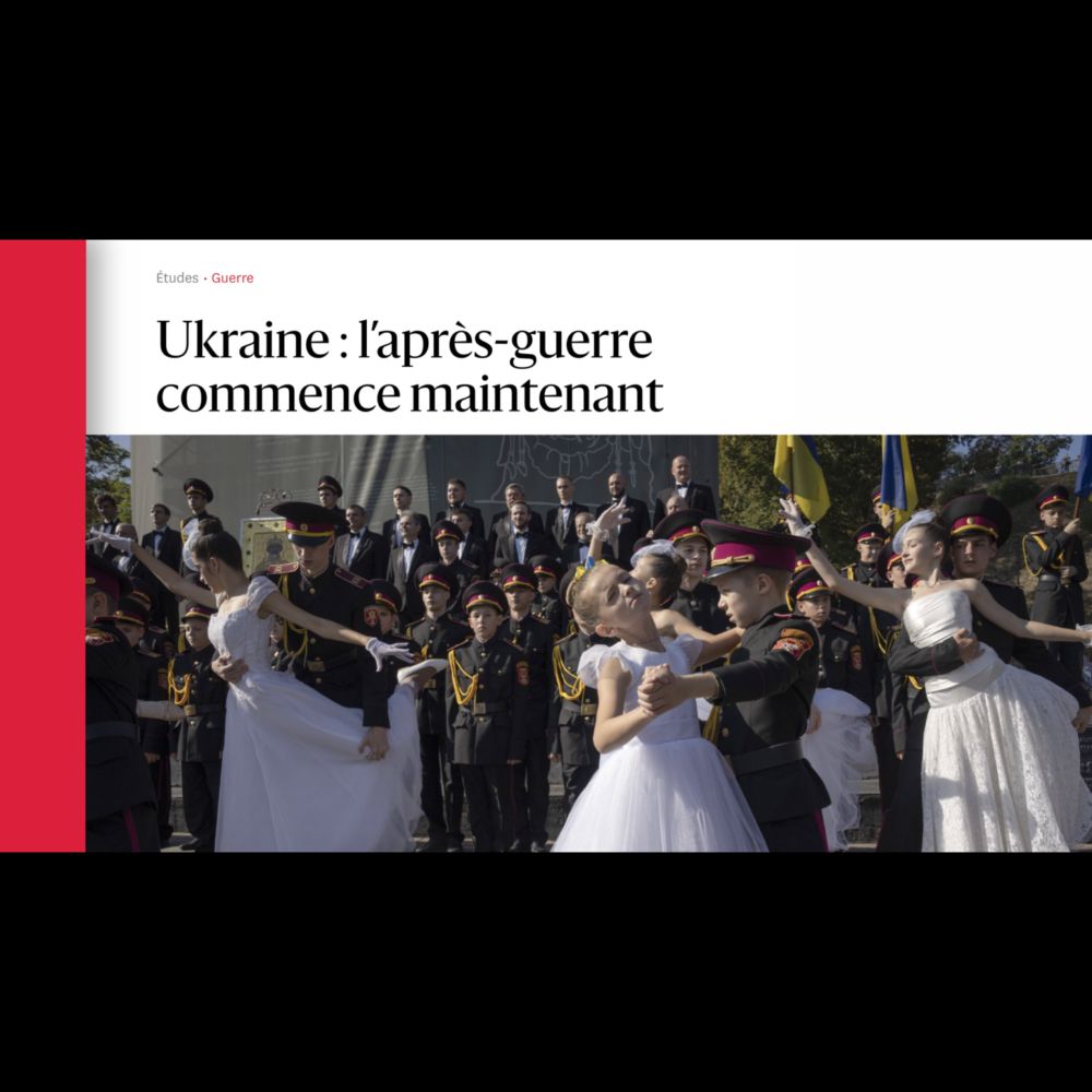 Ukraine : l’après-guerre commence maintenant | Le Grand Continent