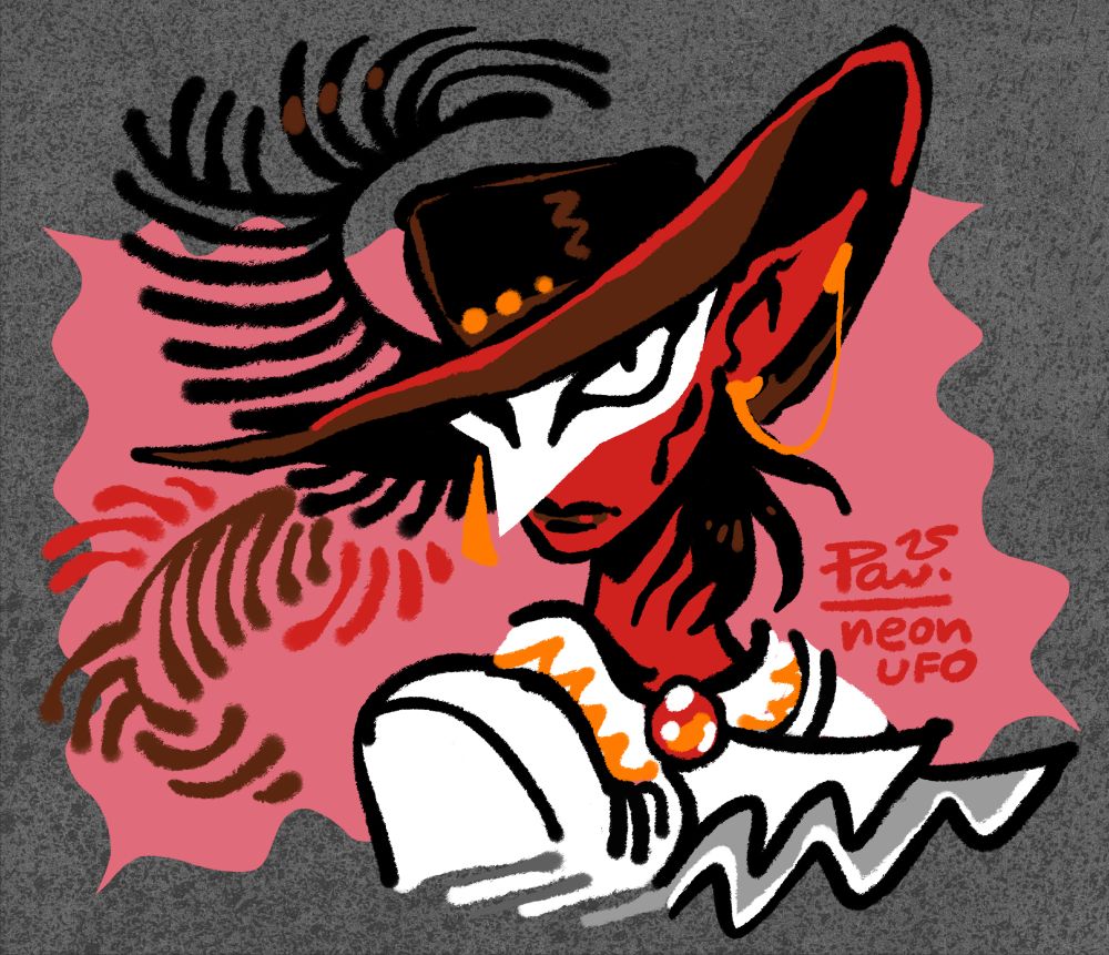 headshot doodle