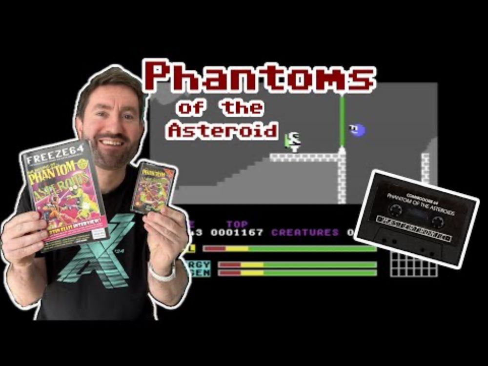 C64 Spielzeit 192 Phantoms of the Asteroid