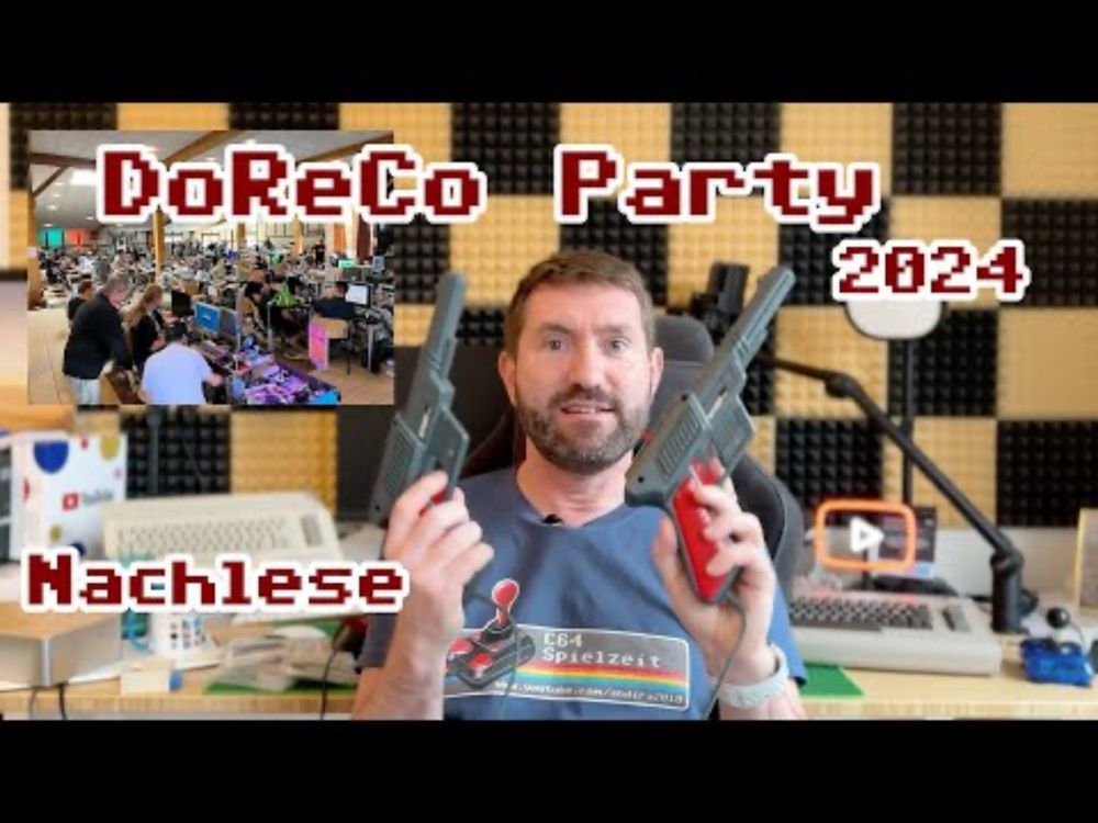 C64 Spielzeit *Vlog* DoReCo Party 2024 Nachlese