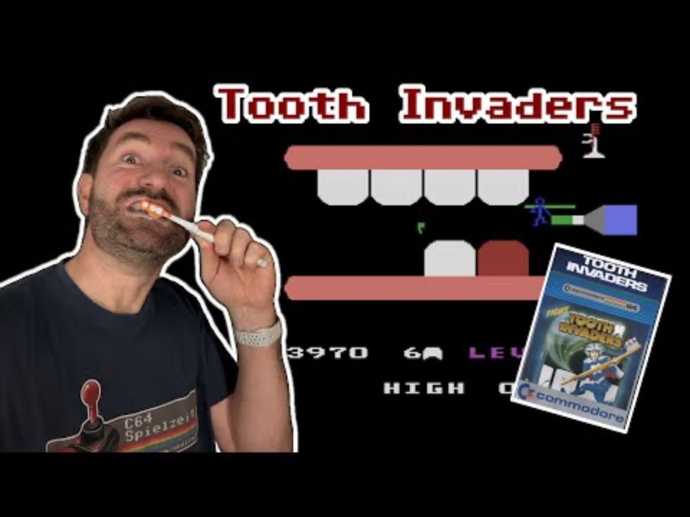 C64 Spielzeit 194 Tooth Invaders