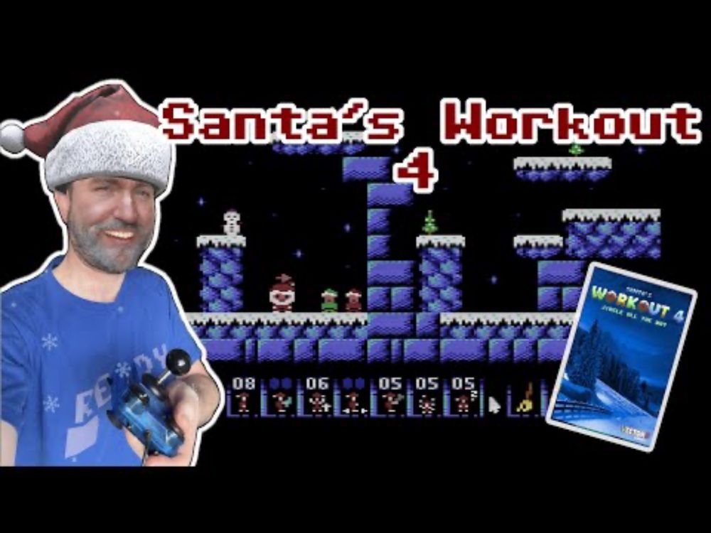 C64 Spielzeit 187 Santa's Workout 4 - Jingle all the way