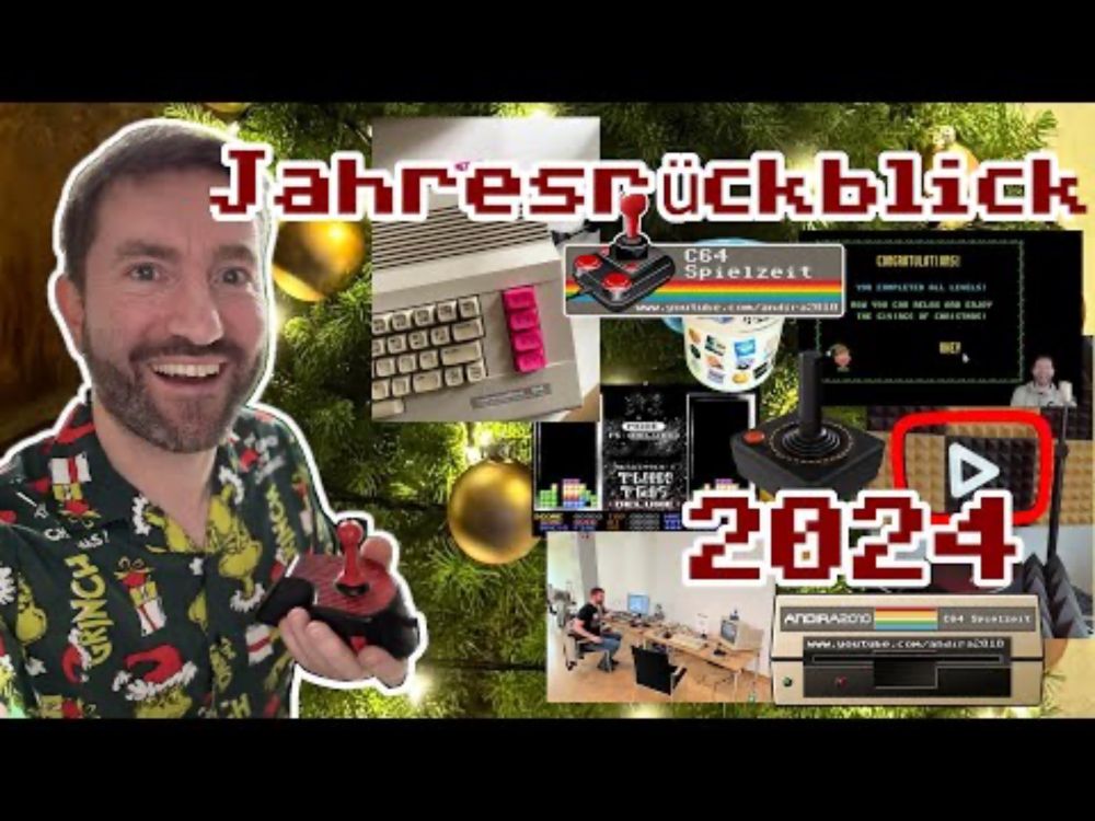 C64 Spielzeit Jahrersrückblick 2024