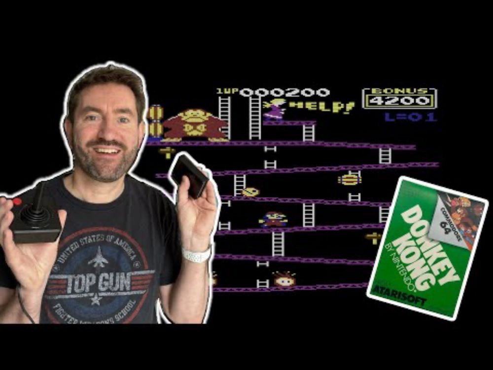 C64 Spielzeit 197 Donkey Kong - Klassiker oder Katastrophe?