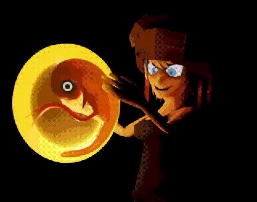 Vena from PSYCHOPOMP GOLD pondering the Earth Orb