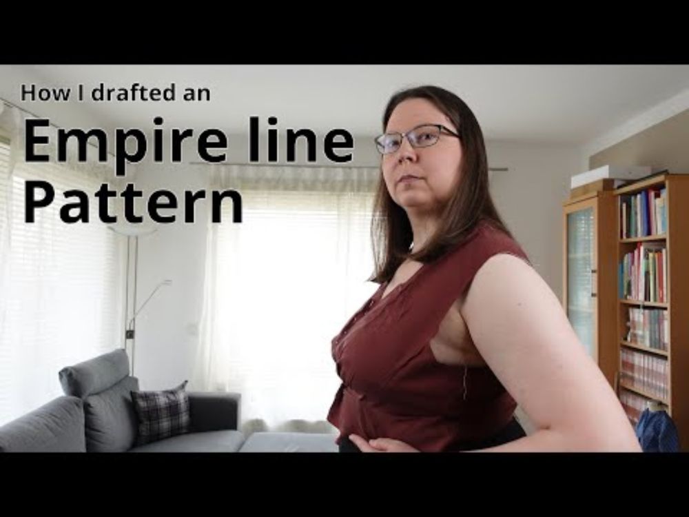 How I drafted an empire line pattern